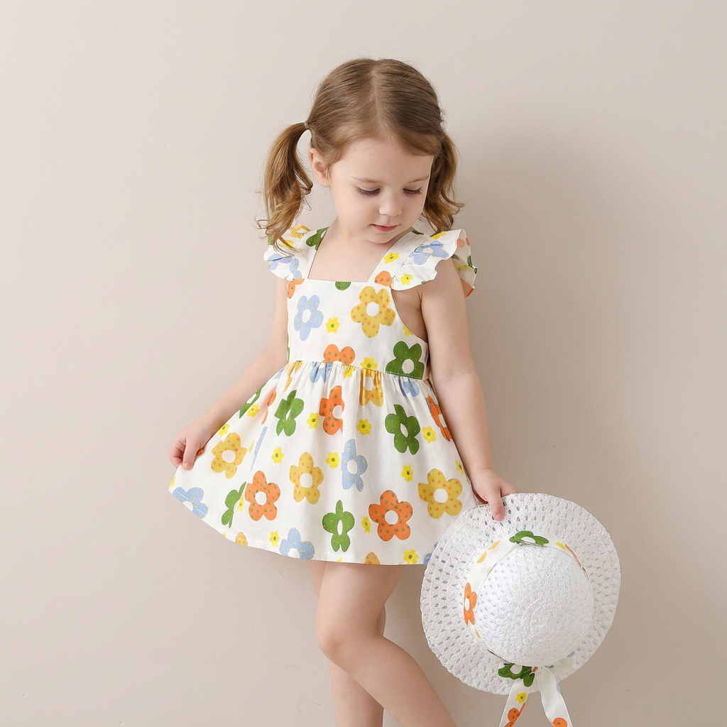 Happy Daisy Dress Set