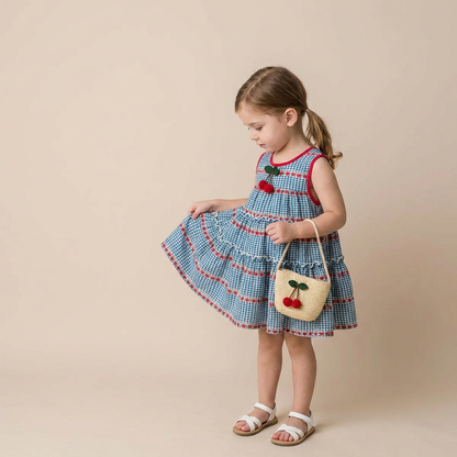 Cherry Picnic Dress Set