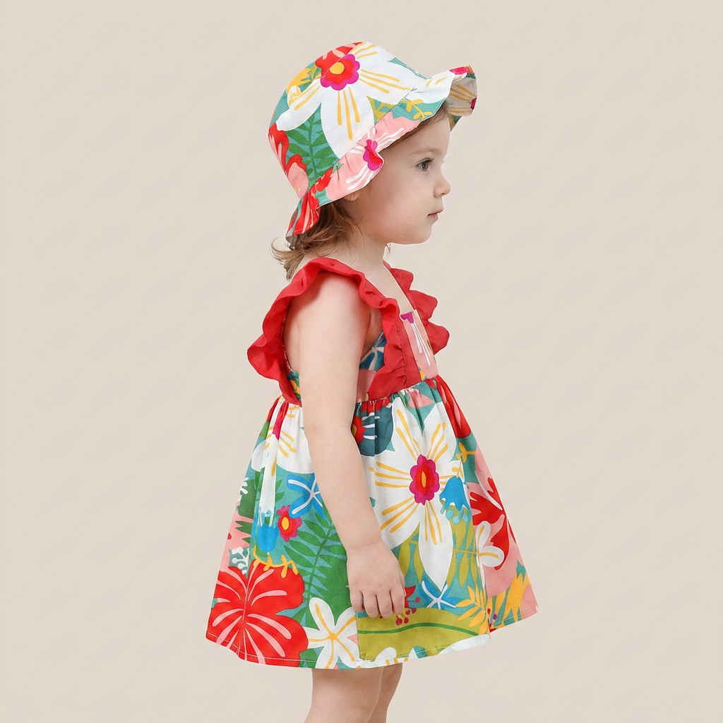 Tropical Bloom Dress Set