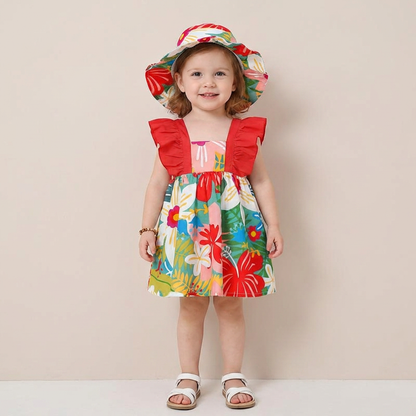 Tropical Bloom Dress Set