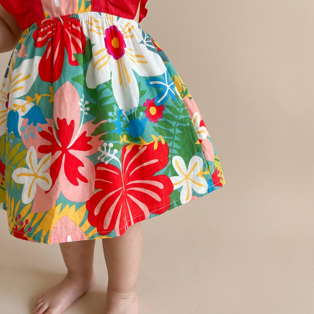 Tropical Bloom Dress Set