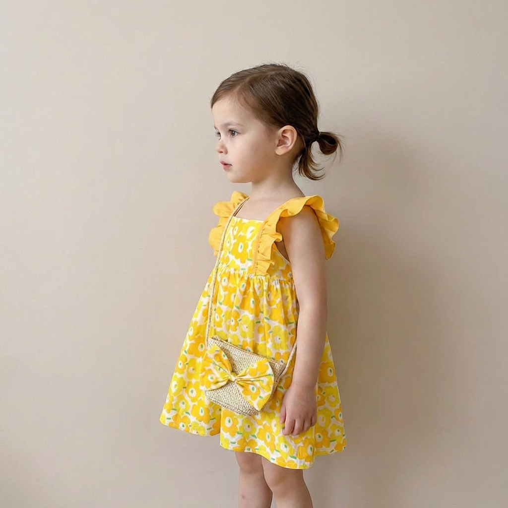 Sunny Bloom Dress Set