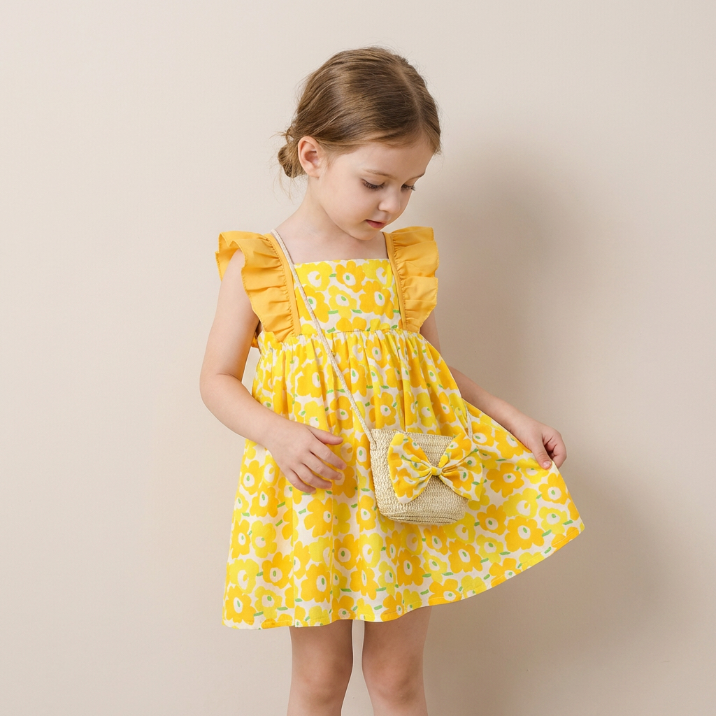 Sunny Bloom Dress Set