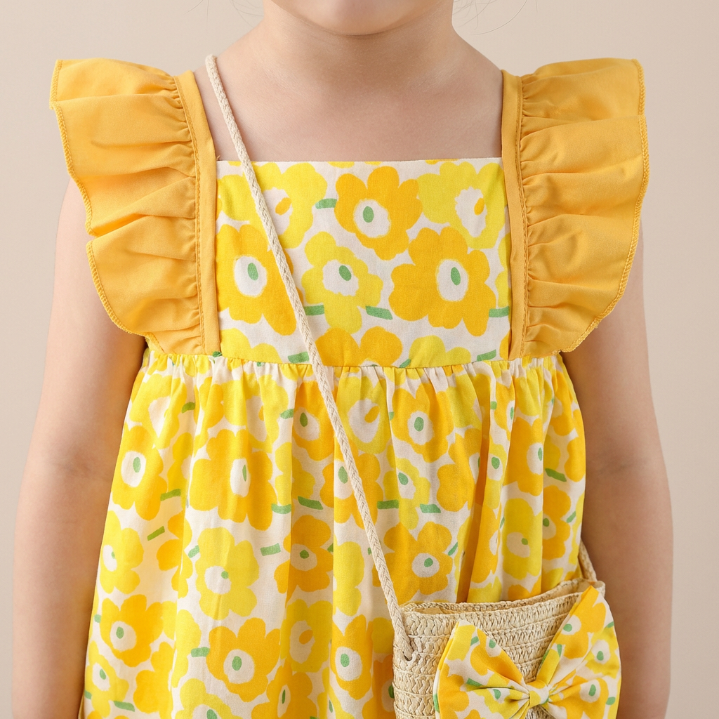 Sunny Bloom Dress Set
