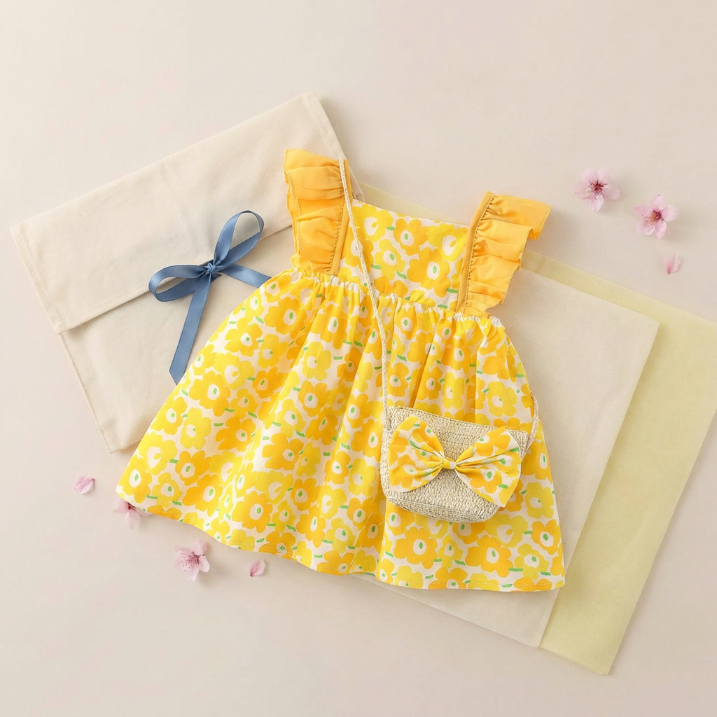 Sunny Bloom Dress Set