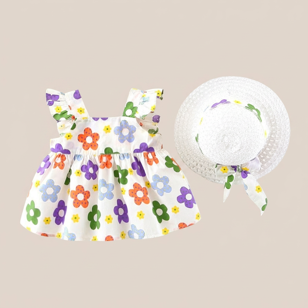 Happy Daisy Dress Set