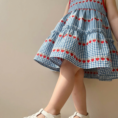 Cherry Picnic Dress Set