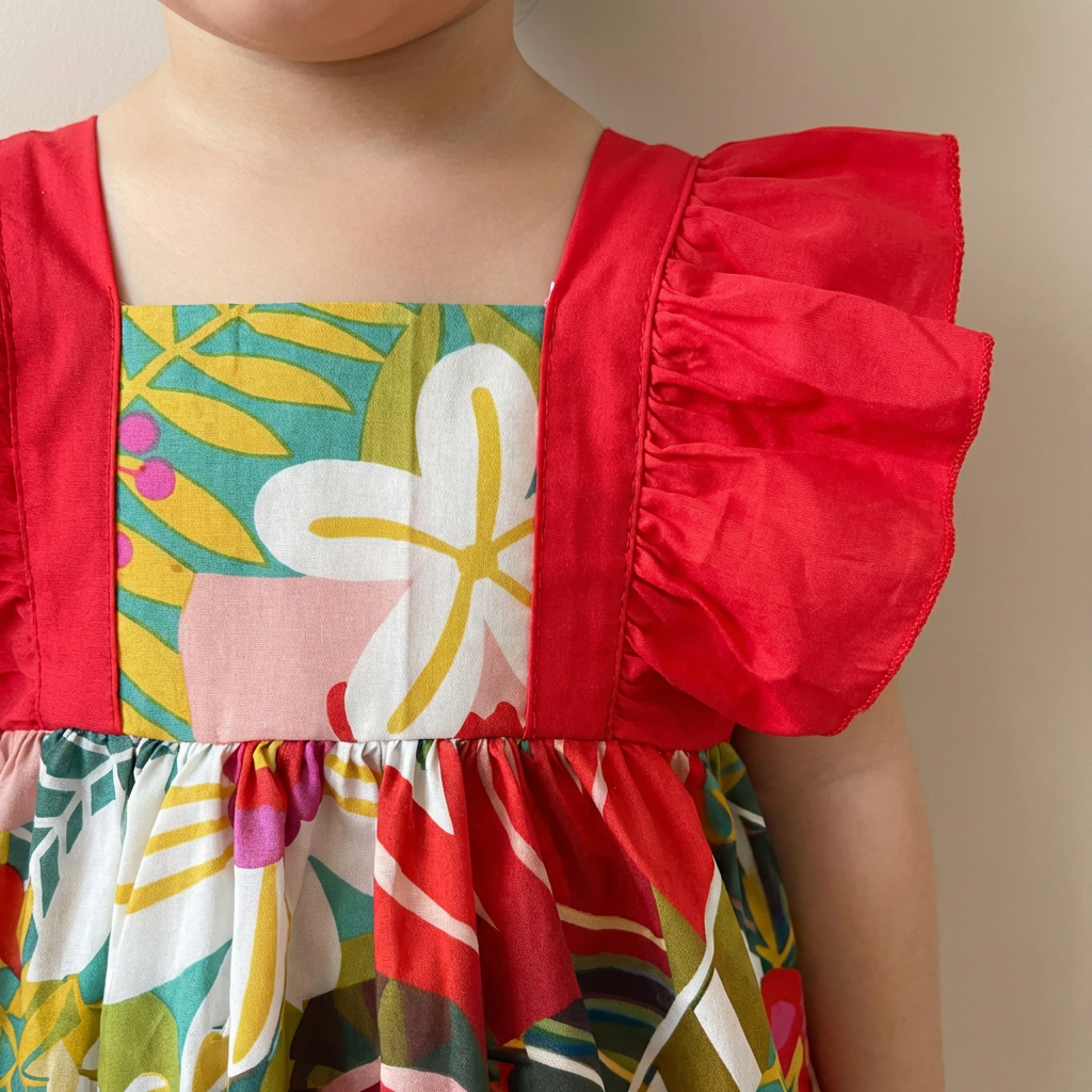 Tropical Bloom Dress Set