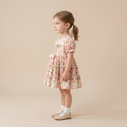 Rose Garden Ruffle Dress