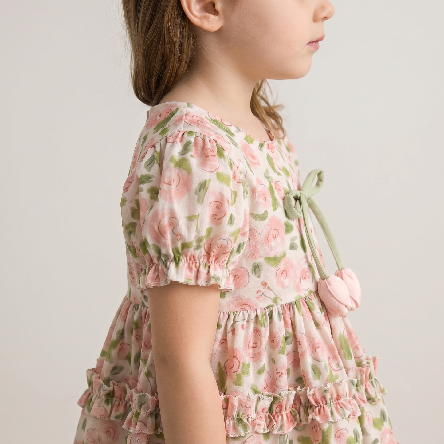 Rose Garden Ruffle Dress