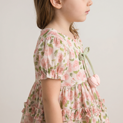 Rose Garden Ruffle Dress