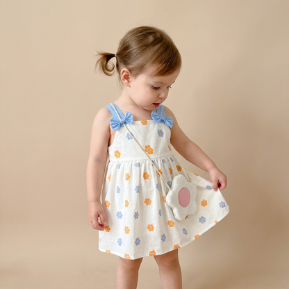 Soft Petal Dress Set