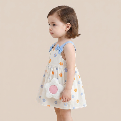 Soft Petal Dress Set