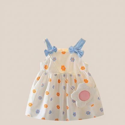 Soft Petal Dress Set