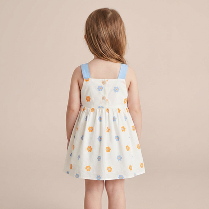 Soft Petal Dress Set