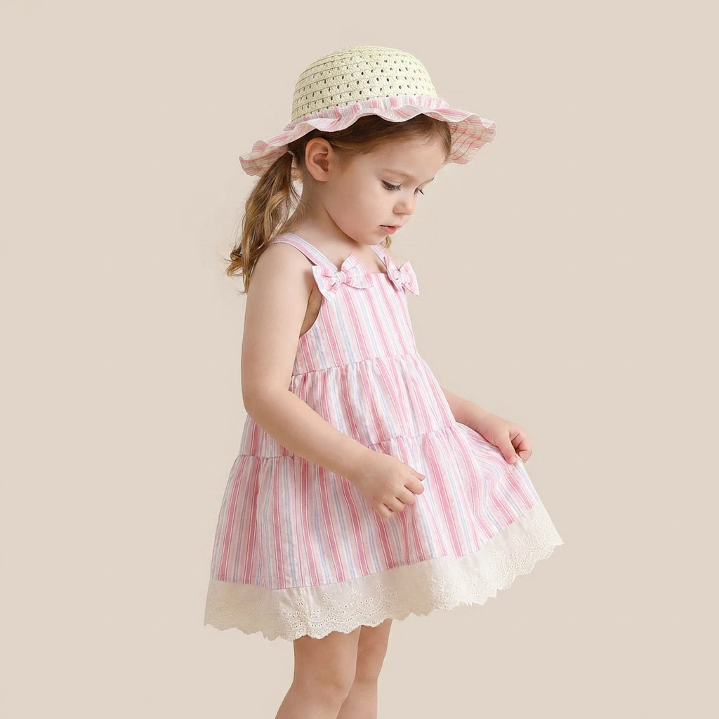 Seaside Stripe Dress Set