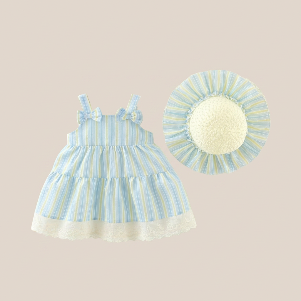 Seaside Stripe Dress Set
