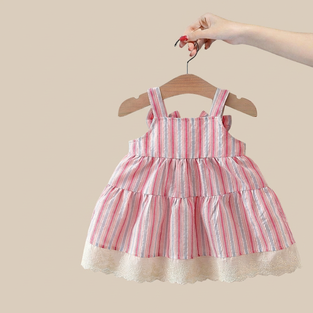 Seaside Stripe Dress Set