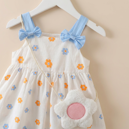 Soft Petal Dress Set