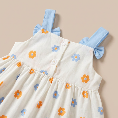 Soft Petal Dress Set
