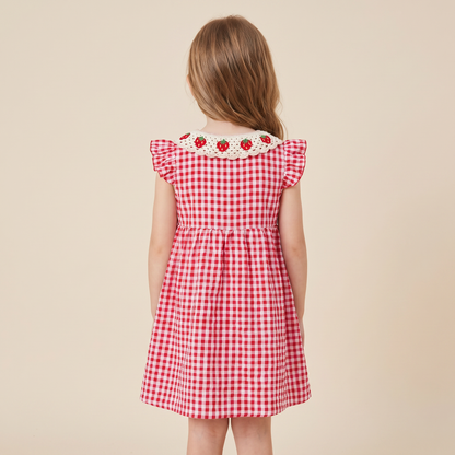 Strawberry Picnic Dress