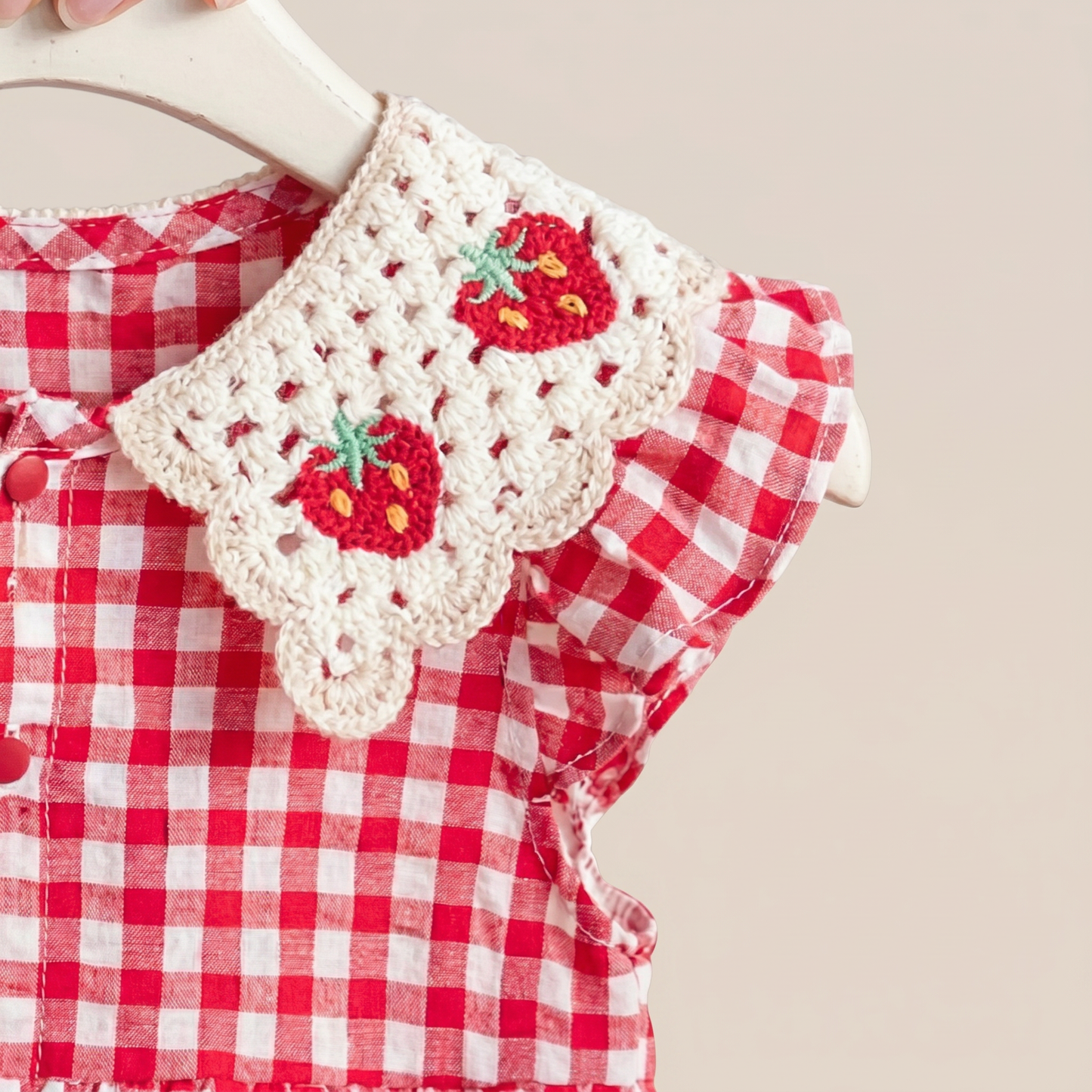 Strawberry Picnic Dress
