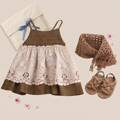 Boho Lace Outfit Set