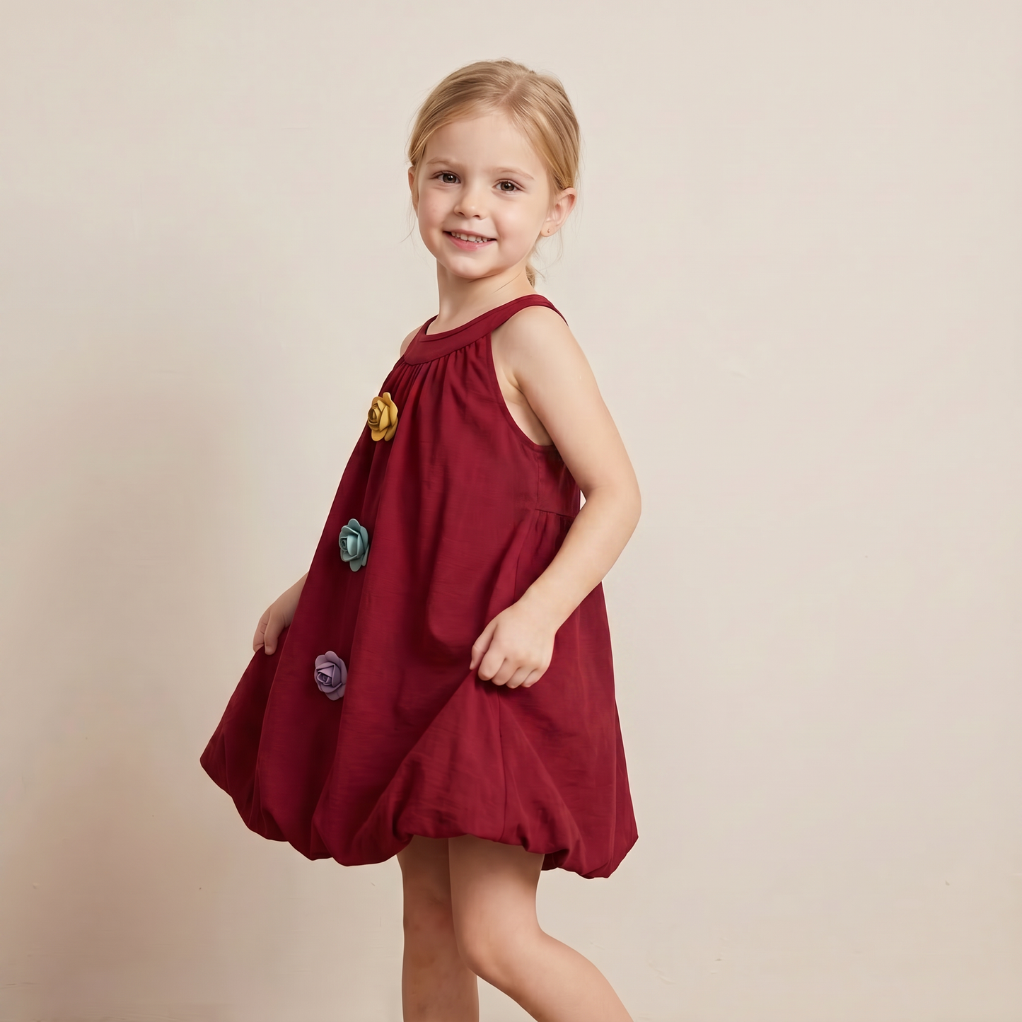 Rosette Elegance Dress
