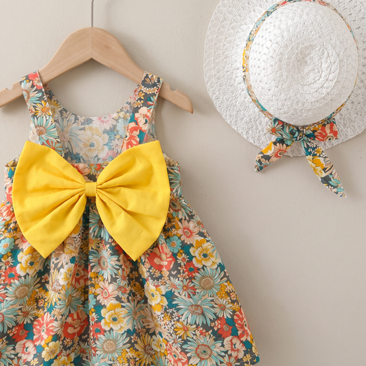 Meadow Bow Dress Set